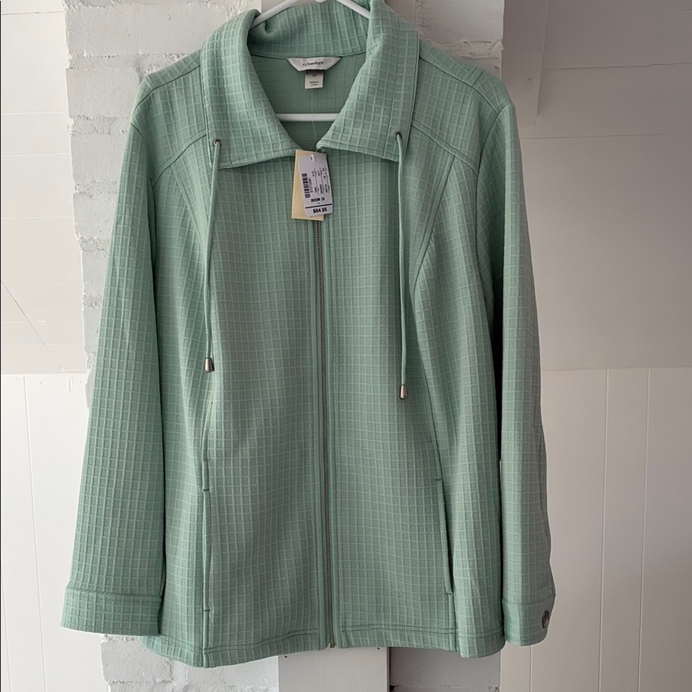 New Women's light Green Jacket